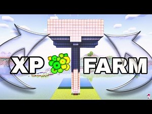 Minecraft Easy Xp Farm build tutorial