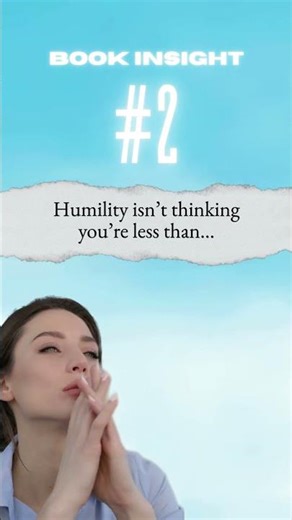 Book Insight 02 📚 Humility: The Beauty of Holiness