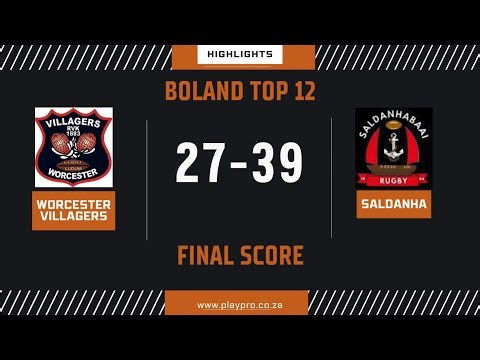 Worcester Villagers vs Saldanha Semi Finals Tries