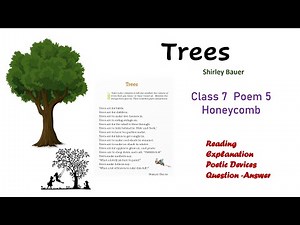 Poem 5: Trees Video Lecture | Crash Course for Class 7