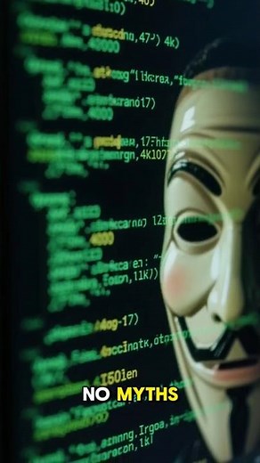 The Real Story of Anonymous Hackers #Shorts