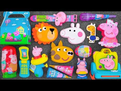 37 Minutes Satisfying with Unboxing Cute Peppa Pig Candy and Toys Collection ASMR 🍡🍭