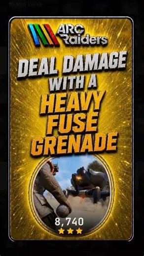 9k Deal Damage with a Heavy Fuse Grenade Trial - ARC Raiders Trials #arcraiders #trials #gaming