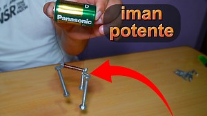 Como hacer hacer un electroiman casero muy potente. Como hacer un iman casero fácil. | Altez Sera Verda