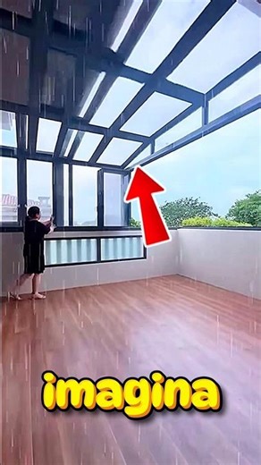 It's raining really hard and your house is going to get wet! Which retractable roof would you put...