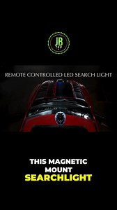 Light up the night with the Powerful Magnetic Mount Searchlight from Custer LED! 🚨 Spot & flood beam versatility with a magnetic mount for easy attachment. Get yours today! Link here: https://bit.ly/41jU6ja | JB Tow