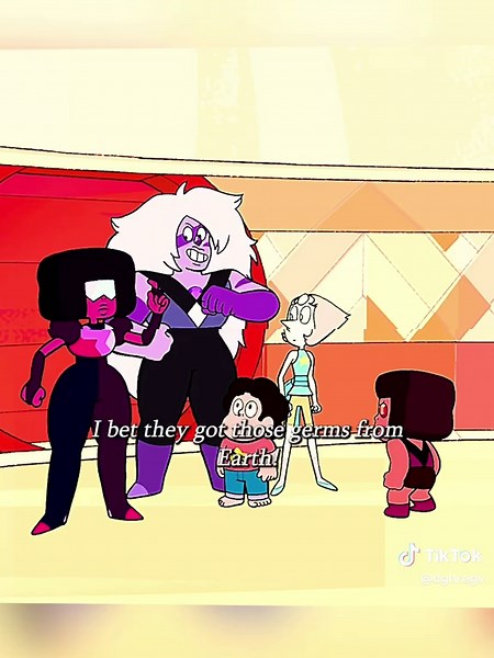 Steven Universe clip featuring Jasper