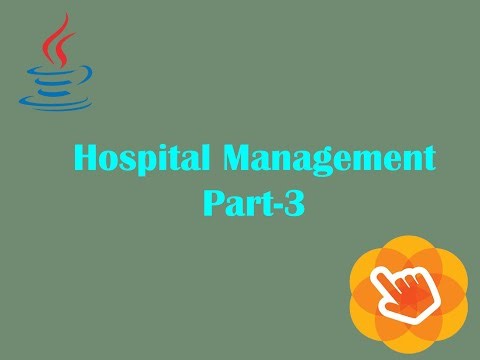 Hospital Management with JavaFx Part-3