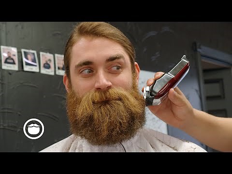 Tiktoker Gets Awesome Haircut & Beard Trim Transformation