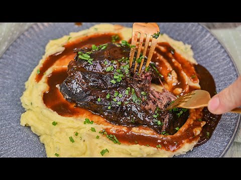 Learn How to make Braised Beef Cheeks So Deliciously❗️The Best Slow Cooked Beef❗️🔝