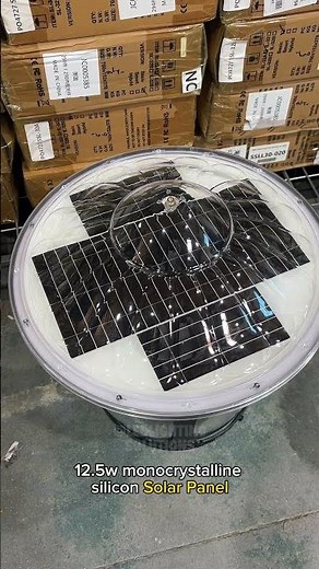 Quick Look: 20W Solar Powered LED Pole Light ☀️💡