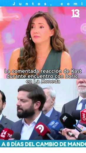 Se retiró de reunión a los 22 minutos: La reacción del presidente electo José Antonio Kast durante encuentro con el mandatario Gabriel Boric fue comentada en #TuDía. El futuro jefe de Estado exigió una retractación del gobernante y al no obtenerla, optó por dar por terminada la cita. #tudia13 ☀️ Desde las 7:50 horas por las pantallas del 13 y www.13.cl 💻🖥️📱