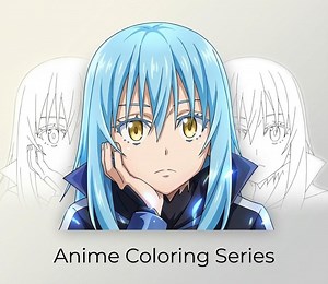 100-page Mega Anime Coloring Bundle – Relaxing Manga Art for Stress Relief, Printable Digital Download - Etsy