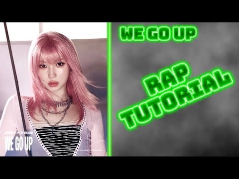 BABYMONSTER WE GO UP ASA RAP TUTORIAL EASY LYRICS #babymonster #kpop #yg