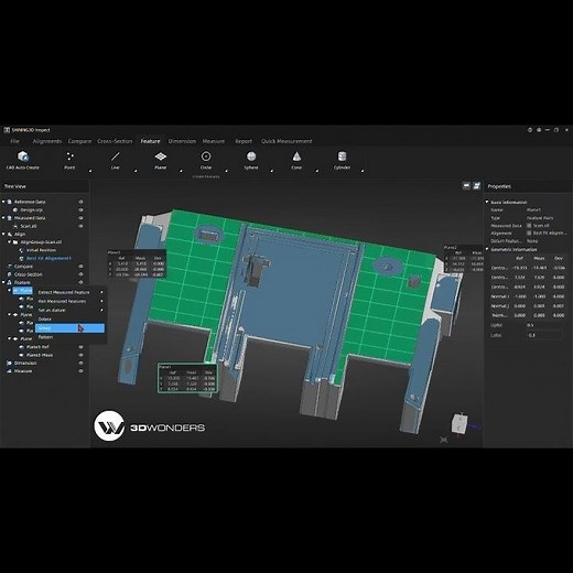 Datum Alignment for Precision | Shining 3D Inspect
