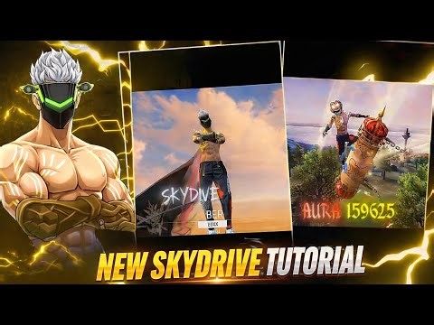 NEW SKYDRIVE EDITING TUTORIAL || FREEFIRE || 