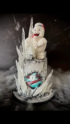 63K views · 2.3K reactions | MY ❄️COOLEST❄️ CAKE YET?Ghostbusters Frozen Empire exclusively in cinemas March 21 #AD #Ghostbusters #tiggamac #okiedokie #frozenempire #ghostbusterscake #cakedecorating #cakedecorator #cakevideo #cake #caketok #caketutorial | Tigga Mac | Facebook