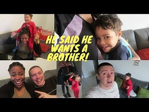 HE SAID HE WANTS A BROTHER NOT A SISTER !! | INTERRACIAL FAMILY VLOG