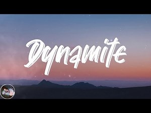 Taio Cruz - Dynamite (Lyrics)