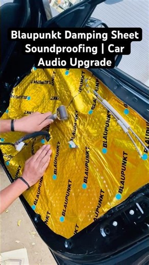 Car Me Blaupunkt Damping Sheet Install | Step-by-Step Soundproofing | Car Audio Upgrade