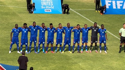 🇳🇦Namibian national anthem as they kick off against Malawi in the FIFA World Cup Qualifiers 2026 at Obed Itani Chilume Stadium | Footy Namibia