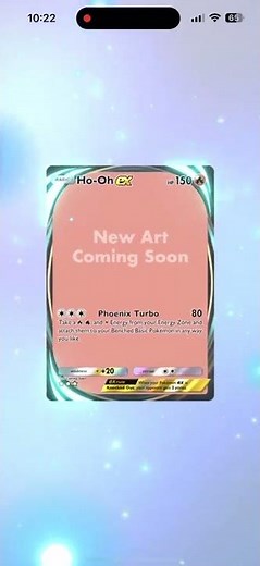 Placeholder Ho-oh ex immersive art in Wisdom of Sea & Sky #pokemontcgpocket