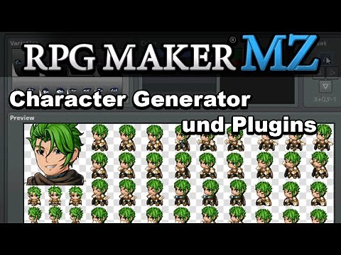 RPG Maker MZ - Character Generator & Plugins