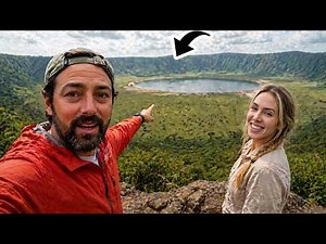 8 HORAS no vulcão com a maior densidade de leões do mundo (Ngorongoro)
