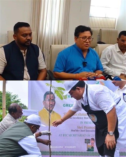 17K views · 479 reactions | We are poised to accelerate our efforts under the Green Bodoland Mission. From promoting organic farming and conserving biodiversity to eliminating single-use plastics and encouraging community-led eco-solutions – every step brings us closer to a cleaner, greener, and more sustainable Bodoland. | Pramod Boro | Facebook