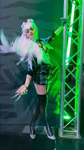 I finished making my new kda Evelynn cosplay from league of legends - #cosplay #leagueoflegends