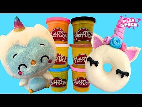 DIY Unicorn Donut Play-Doh Video for Kids | Play-Doh Kitchen Creations