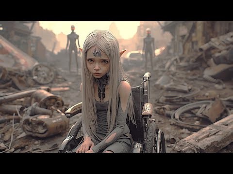 They All Ignored the Broken Alien Girl in the Wheelchair — Until One Human Changed Her Life,