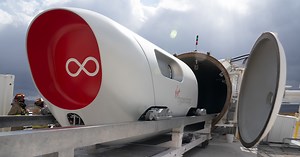 BIG-designed virgin hyperloop successfully completes first passenger test