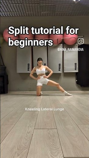 “How to Do the Splits FAST | Beginner to Full Split Tutorial”👍#splits#flexibility