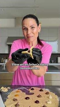 Easy homemade hamantaschen, recipe in comments. #sivanskitchen #easy #hamantaschen #baking #cookies