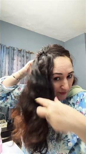 Very Esay hairstyle 💇‍♀️ #shortvideo today 🥹