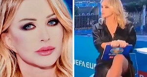 Une présentatrice italienne se la joue “Basic Instinct” en direct à la télévision