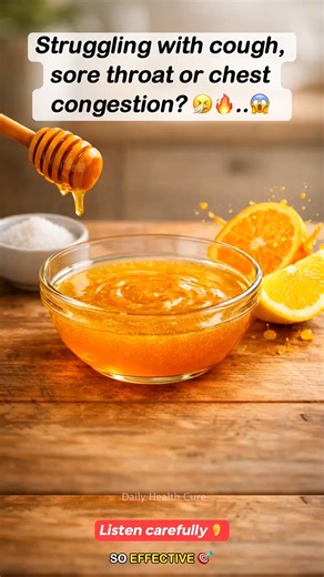 Coughing Non-Stop? Try This Simple Natural Syrup at Home #homeremedies #recipe #recipes #naturalremedy #coughrelief #sorethroat | Daily Health Cure