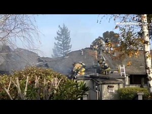 #breaking structure fire multiple units involved in #Martinez