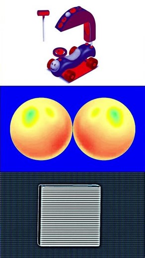 LEARN COLORS AND SHAPES (BLUE SQUARE) WITH WOODEN HAMMER TOYS #shortsfeed