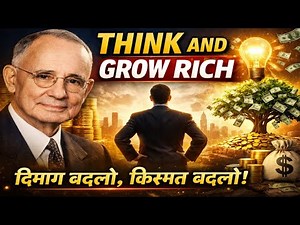 Think & Grow Rich Book Summary in Hindi 📘💰 | अमीर बनने की सोच बदलने वाली किताब