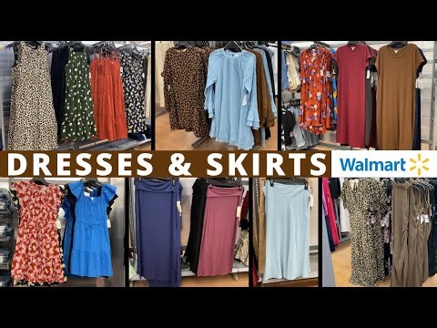 😍ALL OF THE WOMEN’S DRESSES & SKIRTS AT WALMART‼️WALMART WOMEN’S CLOTHES | WALMART SHOP WITH ME