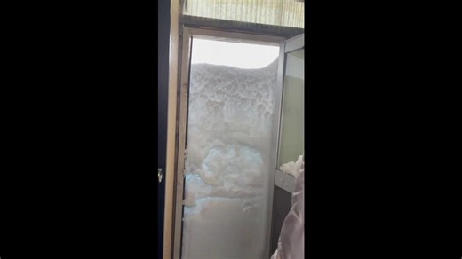 Residents trapped in homes as 6ft deep snow blocks doors in Japan