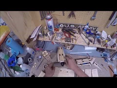 Electric motor conversion pod for Control Line model airplanes