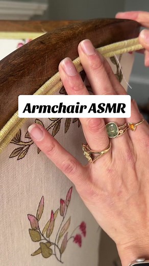 Upcycled Floral Armchairs: A Unique Upholstery Project