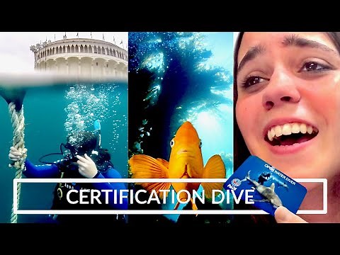 Emma Learns To Scuba Dive 🤿 Catalina Island Certification