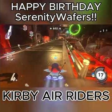 Birthday gift for @SerenityWafers | Kirby Air Riders