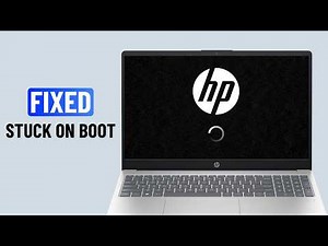 Fix HP Laptop Stuck on Logo and Not Starting (in 30 Seconds)