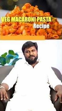 Creamy-ah, spicy-ah, colorful veggies-oda super tasty Veg Macaroni 🤤Indha recipe-ku demand irukkum 🔥