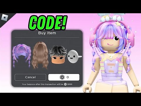 [CODES] FREE HAIR & ITEMS ROBLOX